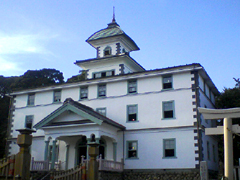 旧見付学校　日本最古の 木造擬洋風 小学校校舎